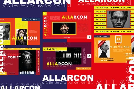 ALLARCON - Google Slides, スライド 3, 04647, プレゼンテーションテンプレート — PoweredTemplate.com