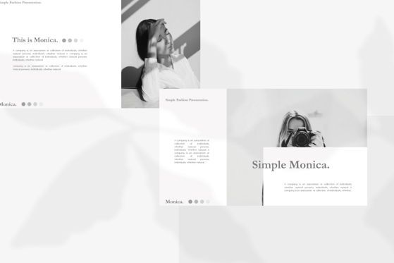 MONICA - Google Slides, スライド 4, 04655, プレゼンテーションテンプレート — PoweredTemplate.com