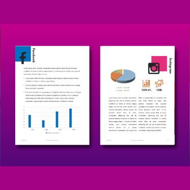 Social Media Marketing eBook PowerPoint Template, Slide 6, 04715, Infographics — PoweredTemplate.com