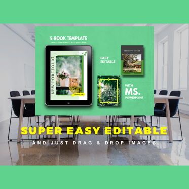 Photography Portfolio eBook PowerPoint Template, Slide 10, 04717, Presentation Templates — PoweredTemplate.com