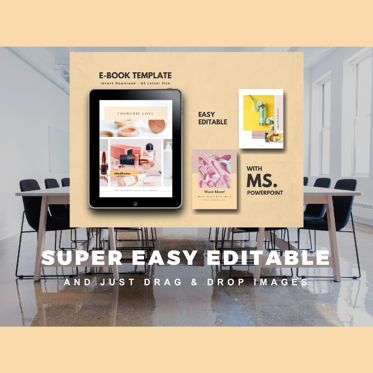 Cosmetic Makeup Tips eBook PowerPoint Template, Slide 10, 04719, Presentation Templates — PoweredTemplate.com