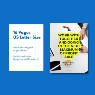 Company Profile 2020 eBook PowerPoint Template zip, Diapositive 5, 04720, Modèles commerciaux — PoweredTemplate.com