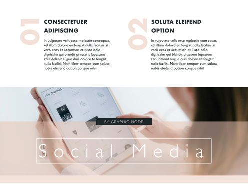 Social Media Showcase Powerpoint and Google Slides Presentation Template, Diapositiva 3, 04728, Plantillas de presentación — PoweredTemplate.com