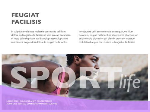 Sporty Powerpoint and Google Slides Presentation Template, Slide 8, 04729, Presentation Templates — PoweredTemplate.com