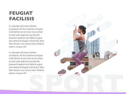 Sporty Powerpoint and Google Slides Presentation Template, Slide 9, 04729, Presentation Templates — PoweredTemplate.com