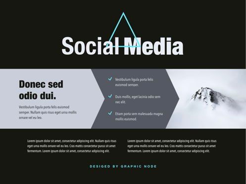 Top Social Powerpoint and Google Slides Presentation Template, Slide 8, 04731, Presentation Templates — PoweredTemplate.com
