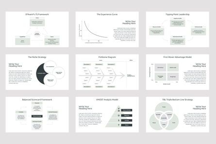 Business Strategy 2 PowerPoint Presentation Template, Slide 4, 04748, Presentation Templates — PoweredTemplate.com