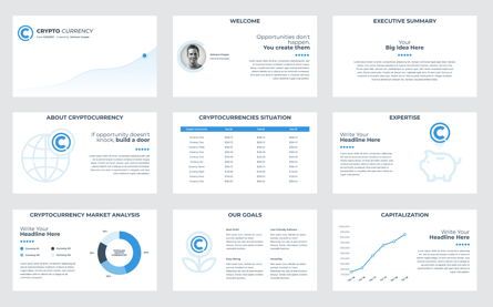 CryptoCurrency PowerPoint Presentation Template, Dia 2, 04752, Presentatie Templates — PoweredTemplate.com
