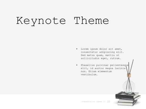 Bookkeeper Keynote Template, Diapositive 33, 04791, Modèles de présentations — PoweredTemplate.com