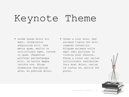Bookkeeper Keynote Template, Diapositive 5, 04791, Modèles de présentations — PoweredTemplate.com