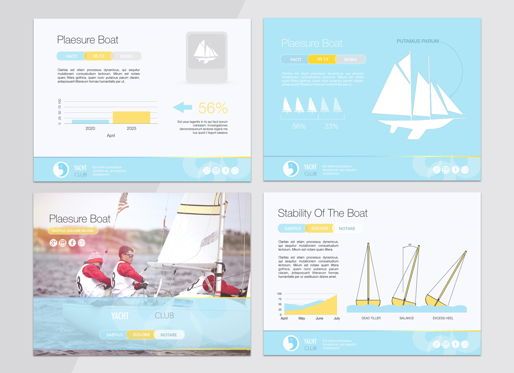 Smooth Sailing Powerpoint Presentation Template, Slide 9, 04806, Model Bisnis — PoweredTemplate.com