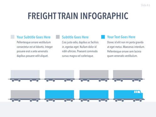 Logistics Elements PowerPoint Template, Slide 7, 04849, Infographics — PoweredTemplate.com