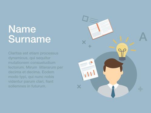 Feel the Science PowerPoint Template, Slide 5, 04862, Education Charts and Diagrams — PoweredTemplate.com