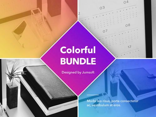 Colorful Bundle PowerPoint Template, Deslizar 2, 04863, Modelos de Apresentação — PoweredTemplate.com