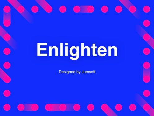 Enlighten Keynote Template, スライド 3, 04865, プレゼンテーションテンプレート — PoweredTemplate.com