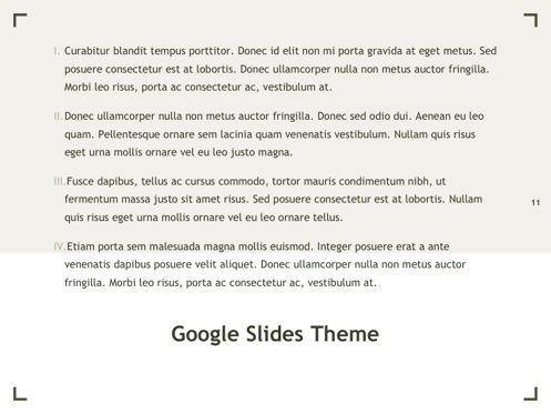 Exhibit Google Slides Template, Slide 12, 04866, Presentation Templates — PoweredTemplate.com