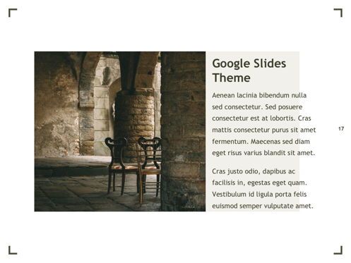 Exhibit Google Slides Template, Slide 18, 04866, Presentation Templates — PoweredTemplate.com