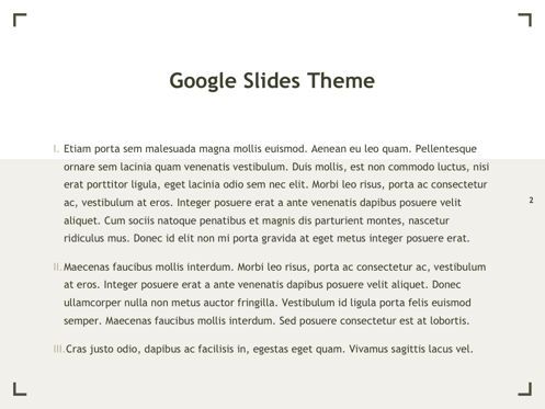 Exhibit Google Slides Template, Slide 3, 04866, Presentation Templates — PoweredTemplate.com