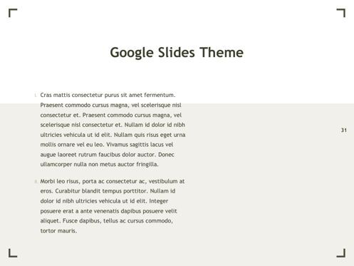 Exhibit Google Slides Template, Slide 32, 04866, Presentation Templates — PoweredTemplate.com