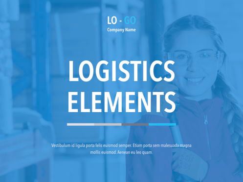 Logistics Elements Keynote Presentation Template, 幻灯片 2, 04873, 演示模板 — PoweredTemplate.com