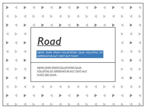 Road Keynote Presentation Template, Slide 20, 04890, Business Models — PoweredTemplate.com