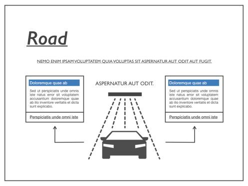 Road Keynote Presentation Template, Slide 35, 04890, Business Models — PoweredTemplate.com