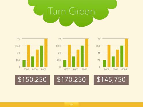Turn Green Keynote Presentation Template, Slide 13, 04892, Business Models — PoweredTemplate.com