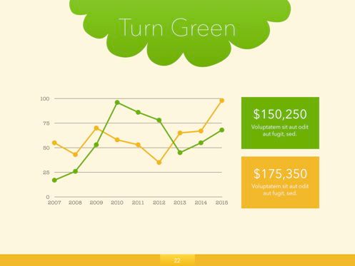 Turn Green Keynote Presentation Template, Diapositiva 16, 04892, Modelos de negocios — PoweredTemplate.com