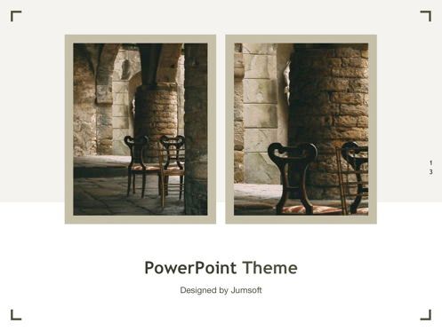 Exhibit PowerPoint Template, Slide 14, 04898, Presentation Templates — PoweredTemplate.com