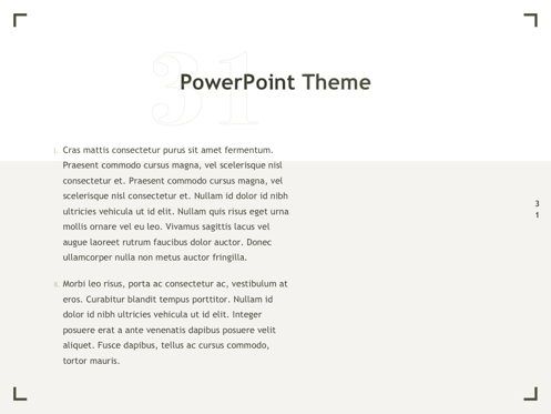 Exhibit PowerPoint Template, Slide 32, 04898, Presentation Templates — PoweredTemplate.com
