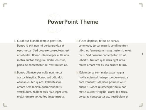 Exhibit PowerPoint Template, Slide 4, 04898, Presentation Templates — PoweredTemplate.com