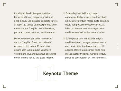 Exhibit Keynote Template, Diapositive 12, 04918, Modèles de présentations — PoweredTemplate.com