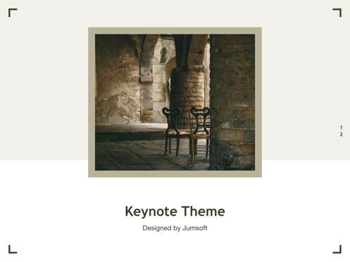 Exhibit Keynote Template, Diapositive 13, 04918, Modèles de présentations — PoweredTemplate.com