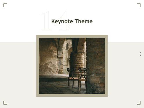 Exhibit Keynote Template, Slide 15, 04918, Presentation Templates — PoweredTemplate.com