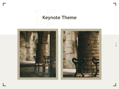 Exhibit Keynote Template, Diapositive 16, 04918, Modèles de présentations — PoweredTemplate.com