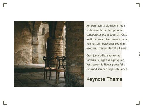Exhibit Keynote Template, Diapositive 20, 04918, Modèles de présentations — PoweredTemplate.com