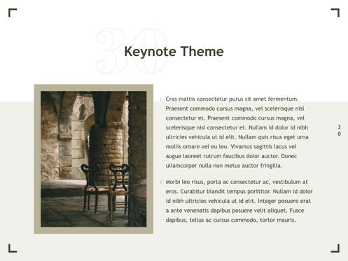 Exhibit Keynote Template, Diapositive 31, 04918, Modèles de présentations — PoweredTemplate.com