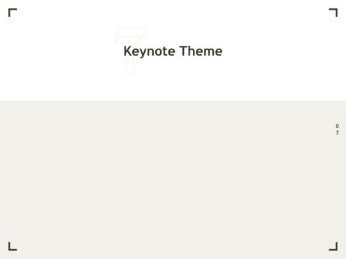 Exhibit Keynote Template, Diapositive 8, 04918, Modèles de présentations — PoweredTemplate.com