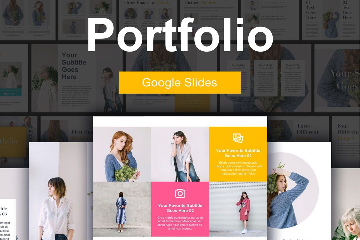 Portfolio Google Slides Template Presentation Template 70242