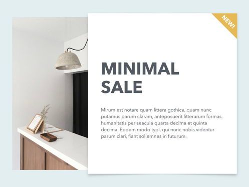 Minimal Sale Keynote Template, 幻灯片 2, 04927, 演示模板 — PoweredTemplate.com
