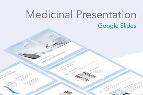 Medicinal Google Slides Template, Google Slides Theme, 04933, Presentation Templates — PoweredTemplate.com