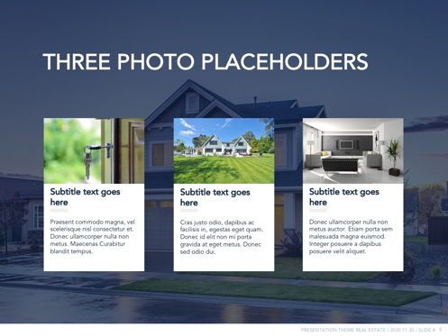 Real Estate Google Slides Template, Diapositive 6, 04939, Modèles de présentations — PoweredTemplate.com