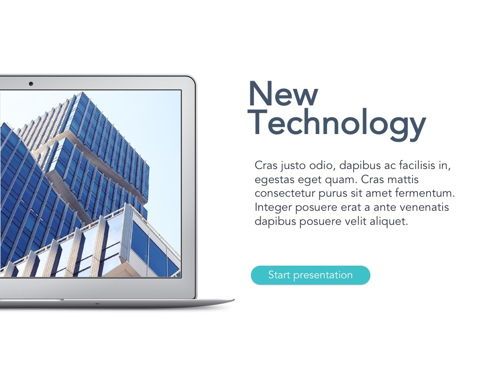 New Technology Google Slides Template, Diapositiva 2, 04944, Plantillas de presentación — PoweredTemplate.com