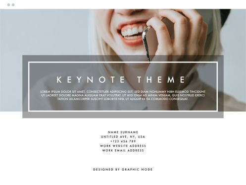 Light Frame Keynote Presentation Template, Slide 13, 04951, Business Models — PoweredTemplate.com