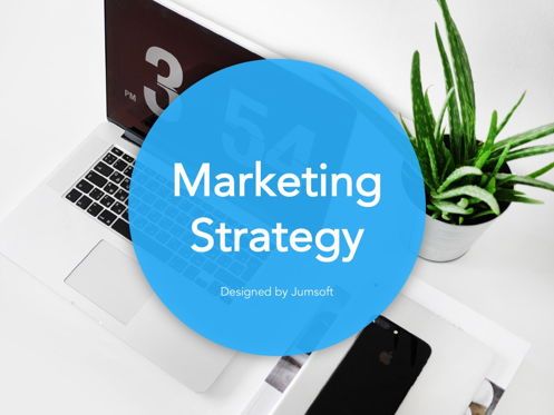 Marketing Strategy Google Slides Theme, Dia 2, 04960, Businessmodellen — PoweredTemplate.com