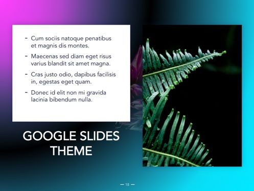 Vivid Google Slides Theme, Slide 19, 04967, Presentation Templates — PoweredTemplate.com