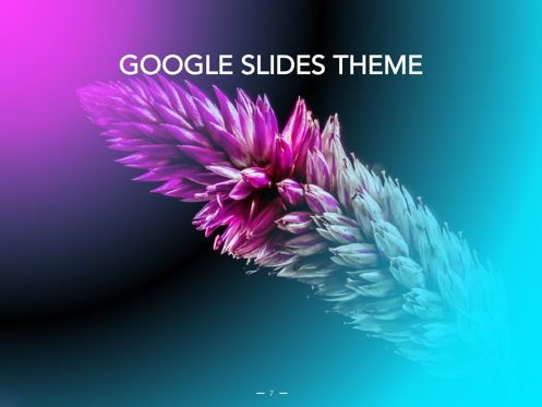 Vivid Google Slides Theme, Diapositiva 8, 04967, Plantillas de presentación — PoweredTemplate.com