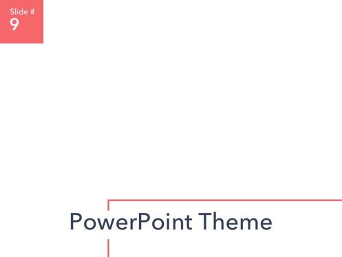 Living Coral PowerPoint Theme, スライド 10, 04969, プレゼンテーションテンプレート — PoweredTemplate.com