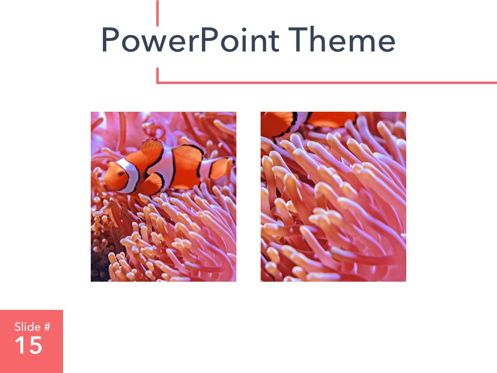 Living Coral PowerPoint Theme, Slide 16, 04969, Modelli Presentazione — PoweredTemplate.com