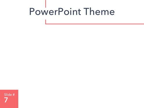 Living Coral PowerPoint Theme, Dia 8, 04969, Presentatie Templates — PoweredTemplate.com